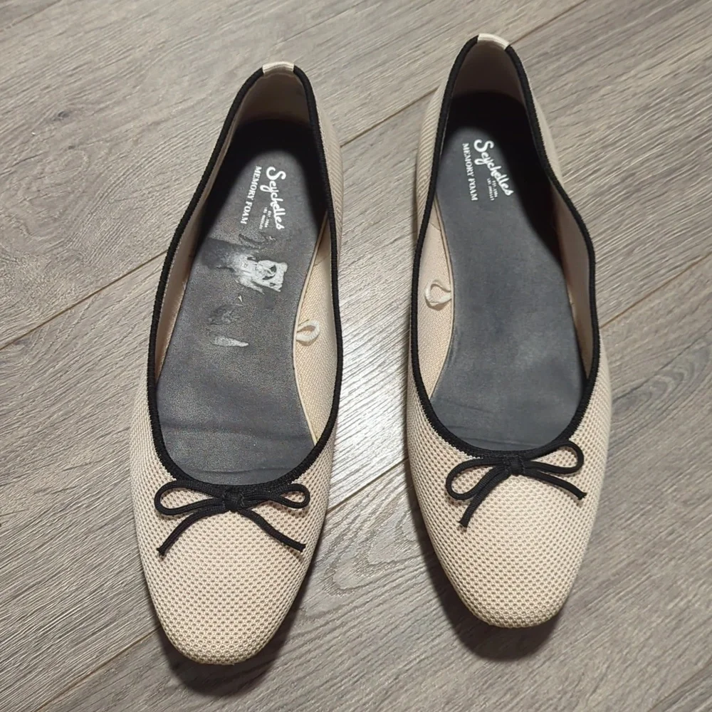 Seychelles Jules Memory Foam Textile Ballet Flats